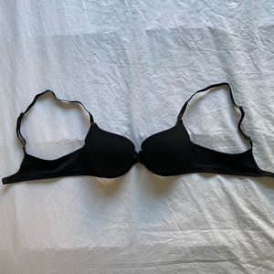 Victoria’s Secret black lined demi bra